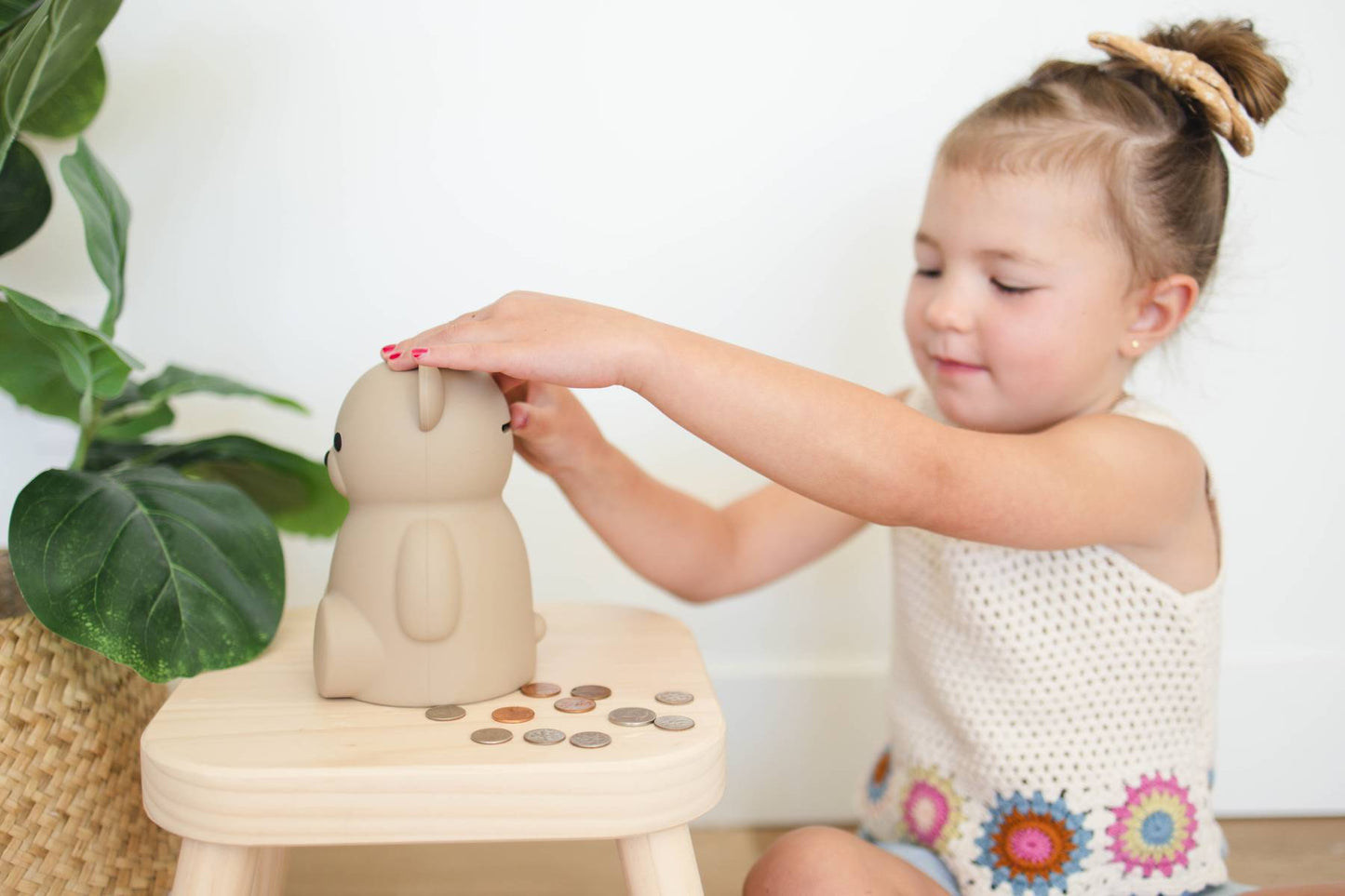 Teddy Bear Money Bank