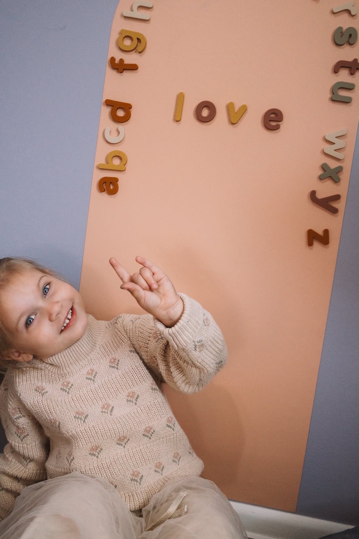 Lowercase Silicone Magnetic Letters