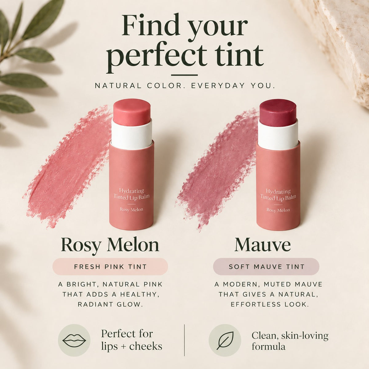 Oversized Tinted Non-Toxic Lip & Cheek Balm