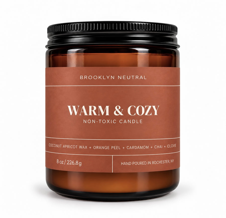 WARM & COZY Non Toxic Candle