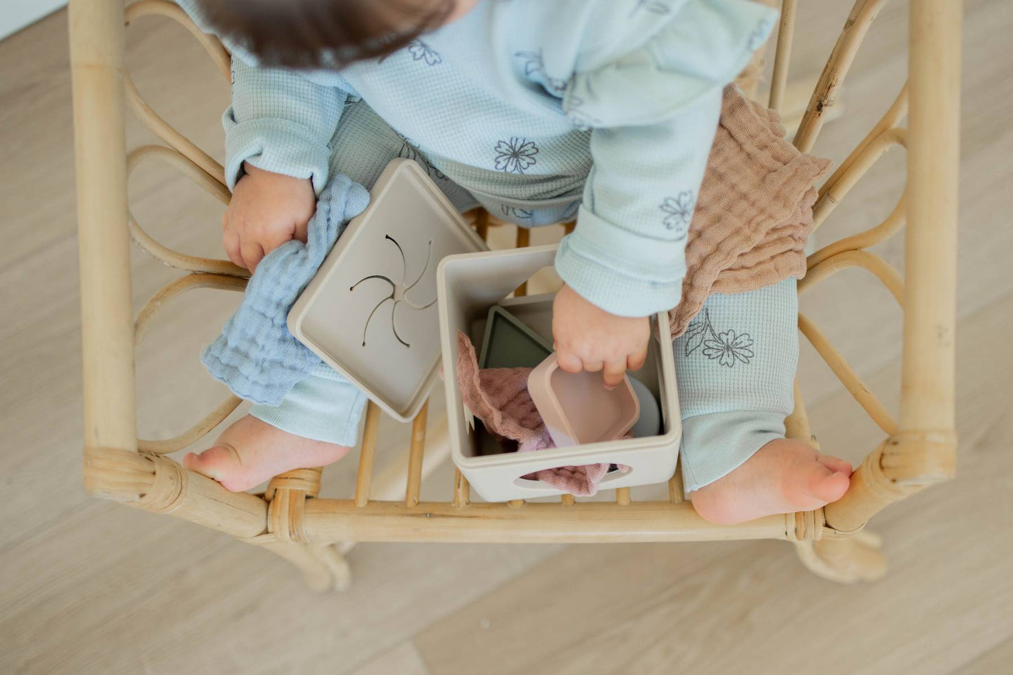 Shape Sorter Tissue Toy