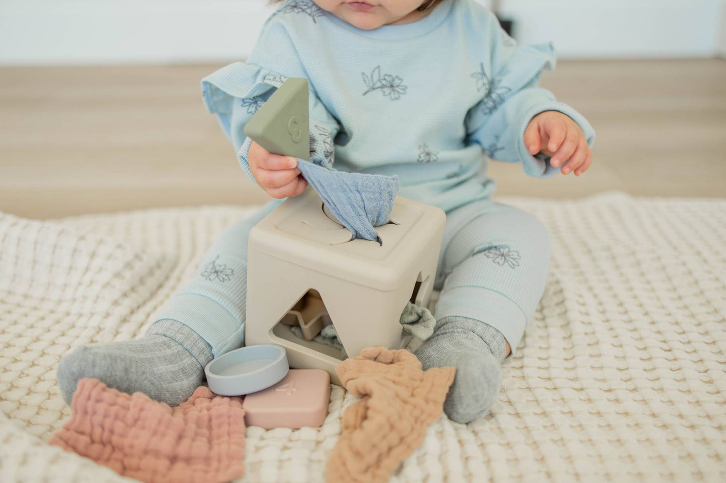 Shape Sorter Tissue Toy