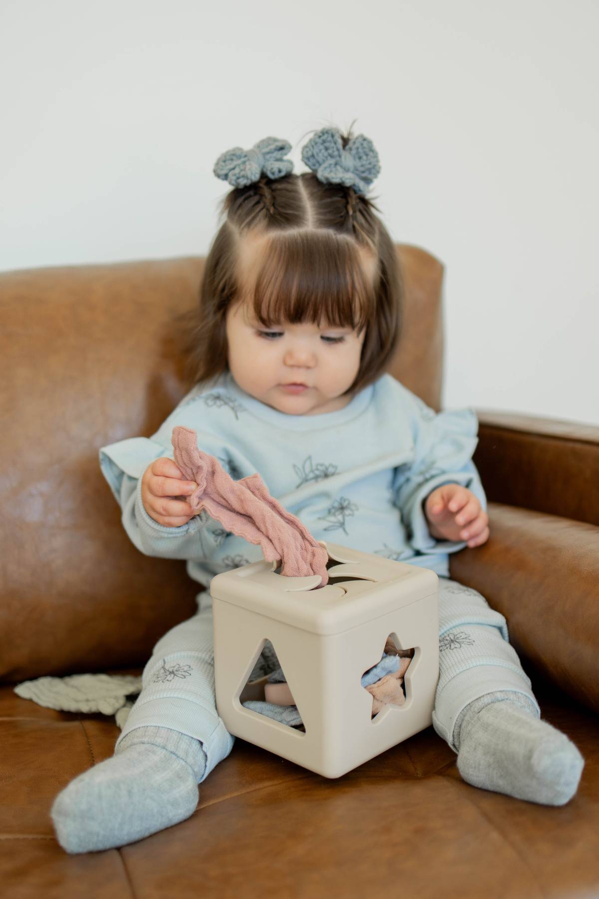 Shape Sorter Tissue Toy