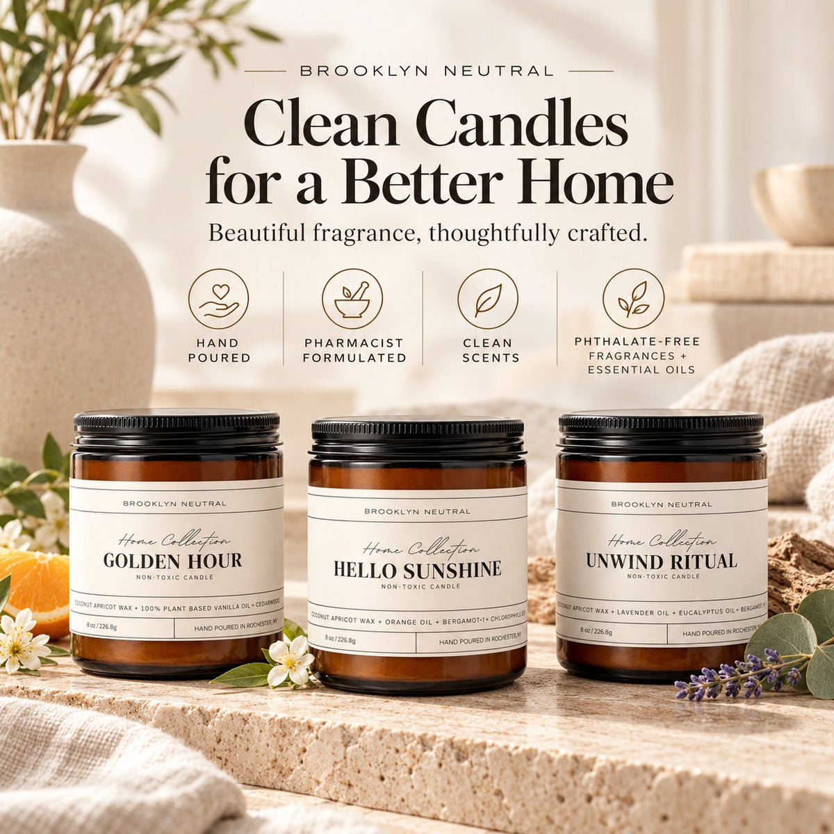 Signature Candle Trio Gift Set