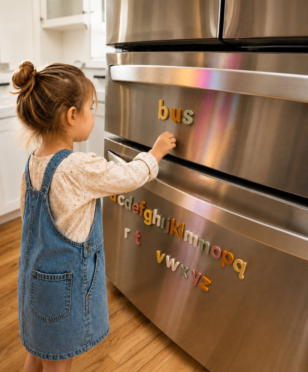 Lowercase Silicone Magnetic Letters