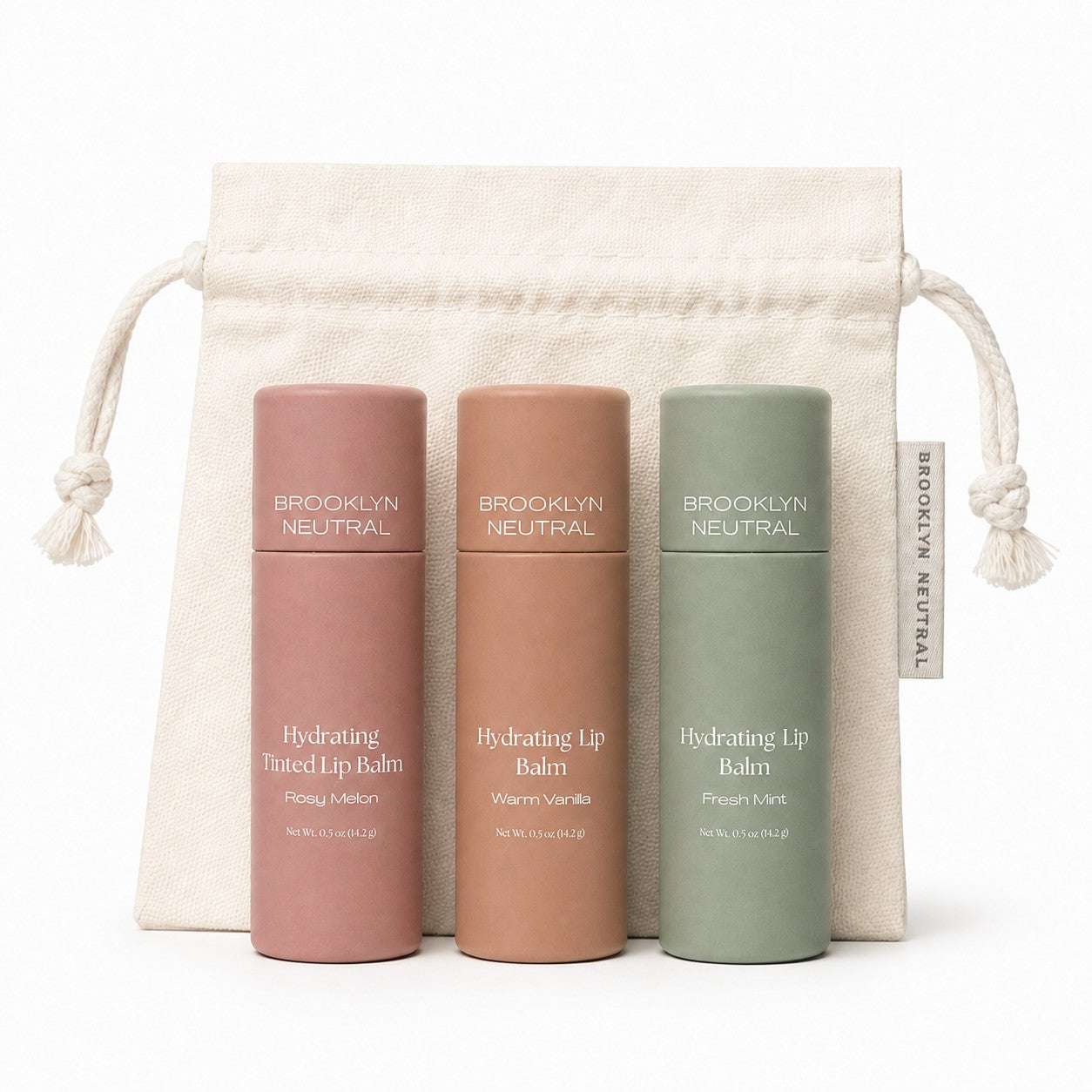 The Hydrating Lip Balm Trio Gift Set.