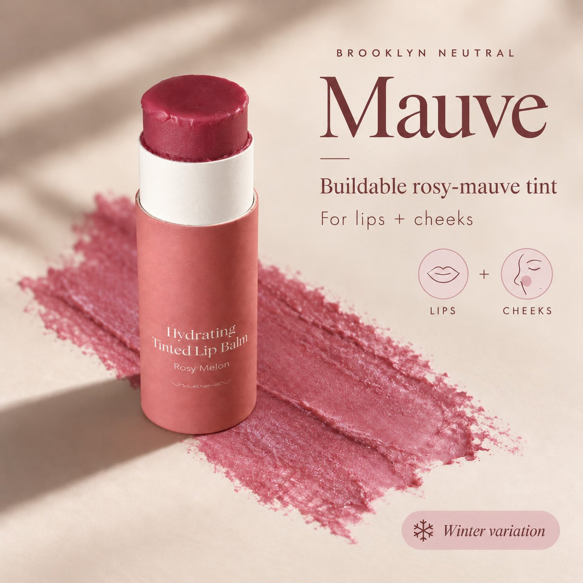 Oversized Tinted Non-Toxic Lip & Cheek Balm