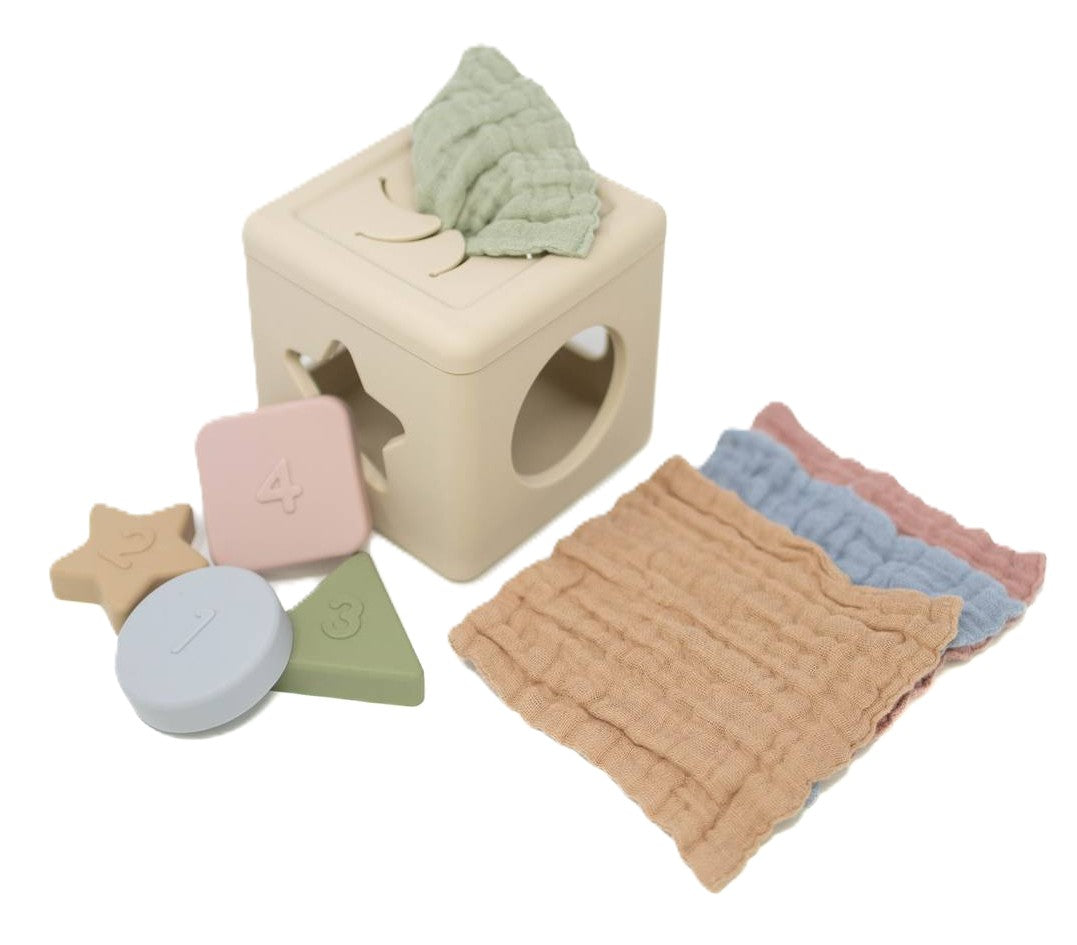 Shape Sorter Tissue Toy