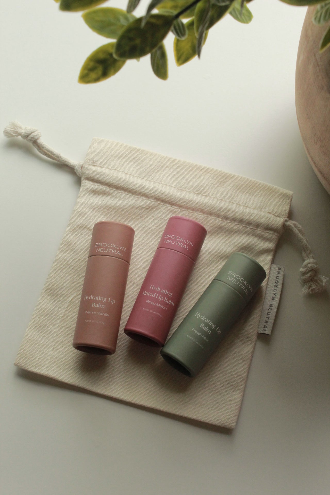 The Hydrating Lip Balm Trio Gift Set.