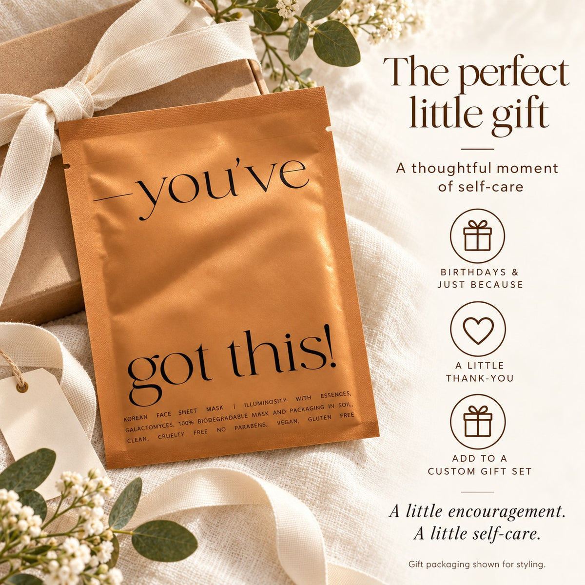 You’ve Got This-Brightening Korean Sheet Mask