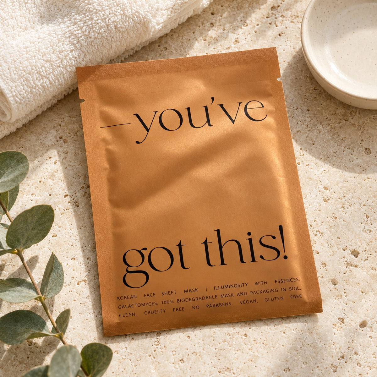 You’ve Got This-Brightening Korean Sheet Mask